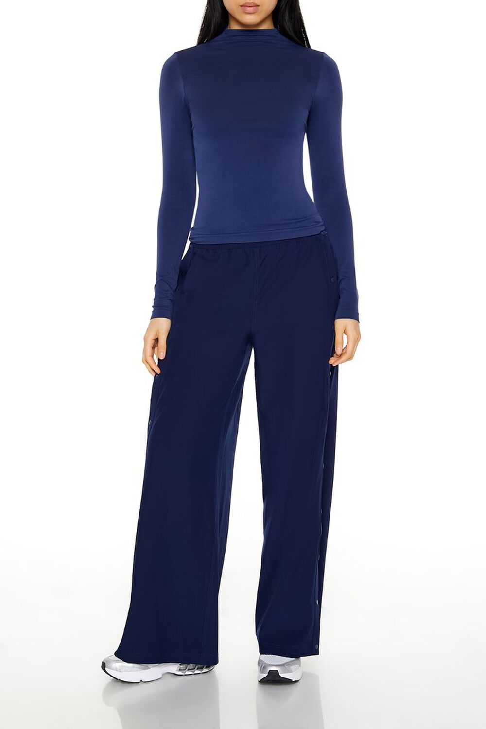 Wide-Leg Tearaway Pants