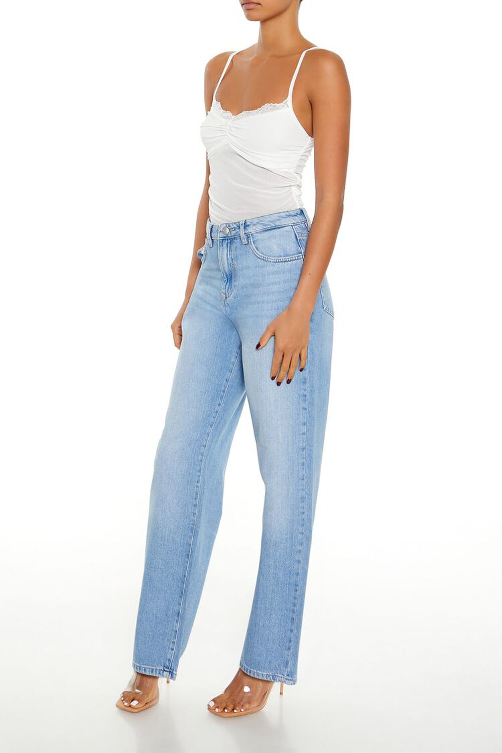 High-Rise Wide-Leg Jeans
