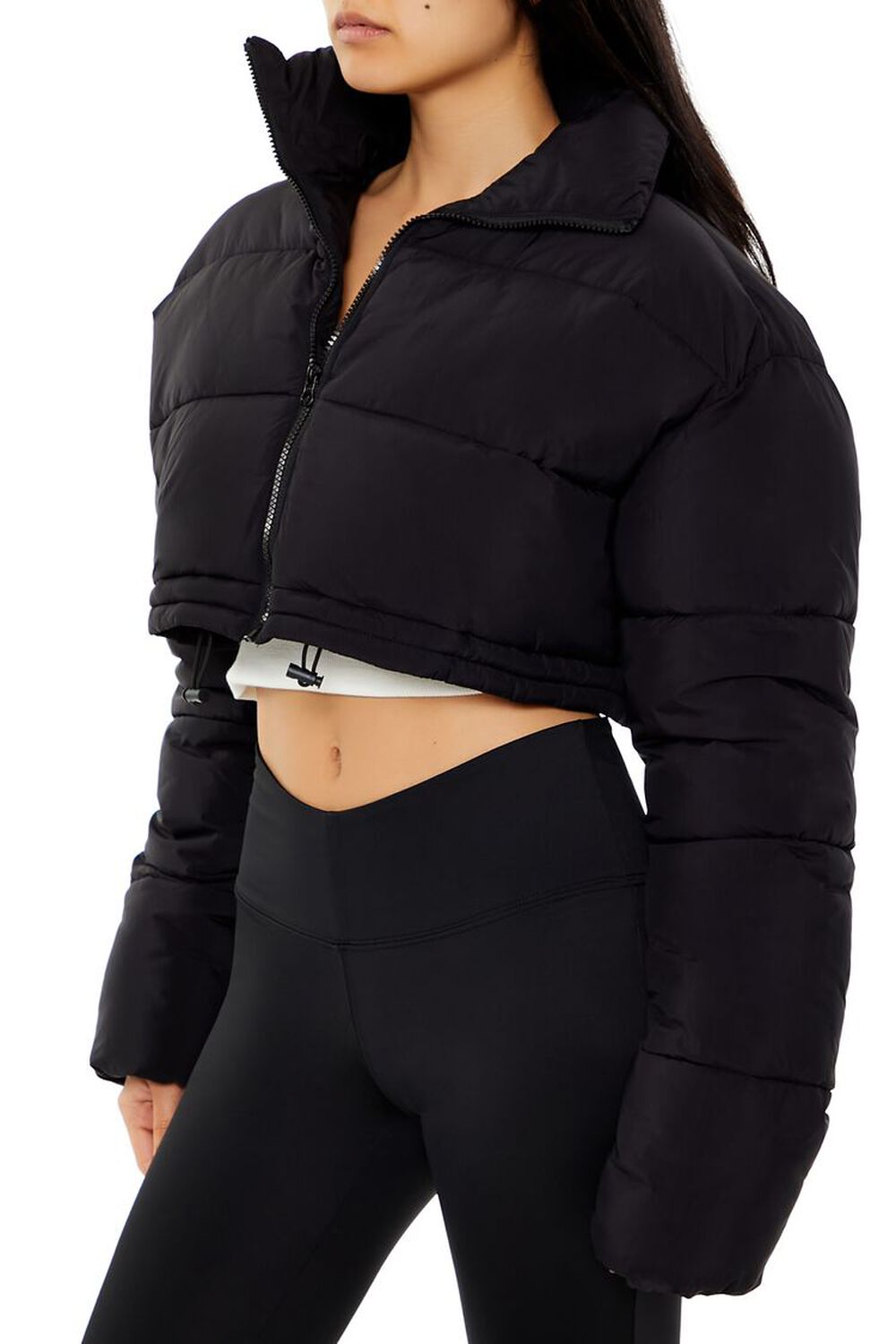 Cropped Puffer Jacket