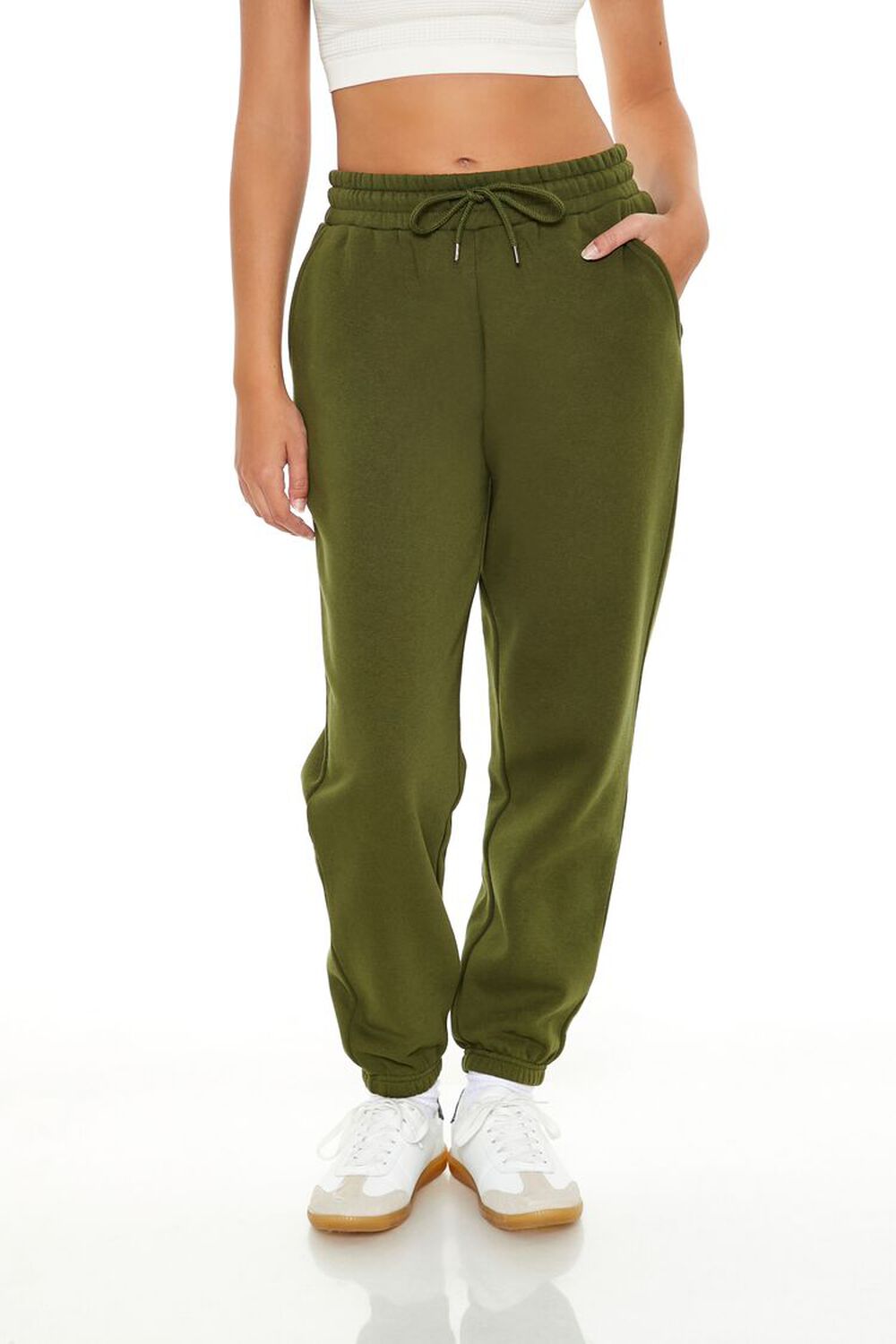 Fleece Drawstring Joggers